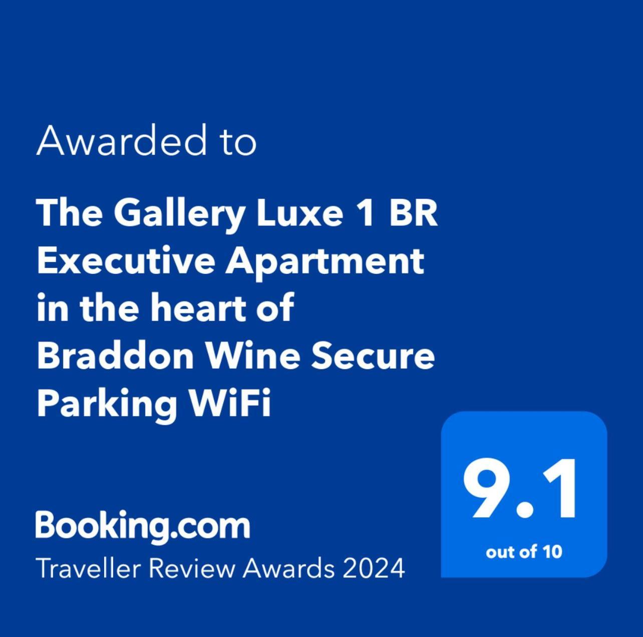 The Gallery Luxe 1 Bedroom Executive Apartment In The Heart Of Braddon Wine Secure Parking Wifi Канбера Екстериор снимка